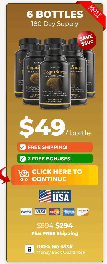 CogniSurge-6xbottle